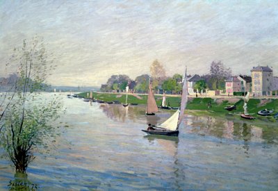 The Seine at Argenteuil, 1872 by Alfred Sisley